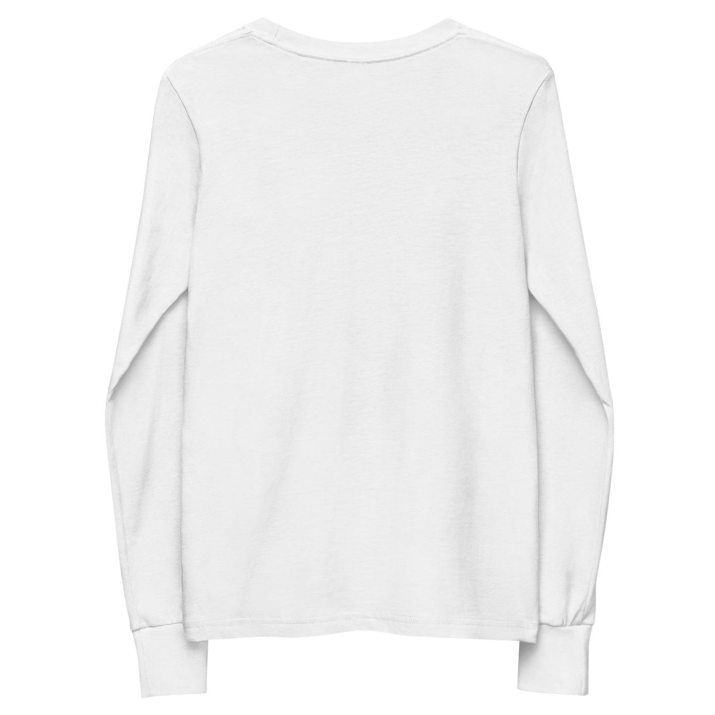 Image of Skilled, a long sleeve t-shirt with the DEADsparrow logo printed on the left side. The colour of the long sleeve t-shirt is white and the print in gold.